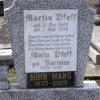 Pfaff Martin 1893-1936 Bartmus Maria 1901-1976 Grabstein